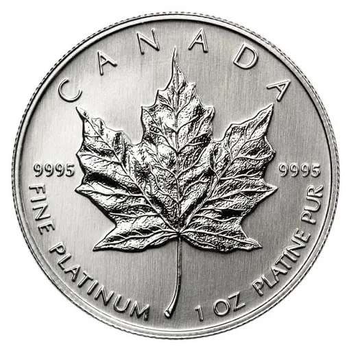 Canada 1 Oz Platinum Coin (Year Varies)